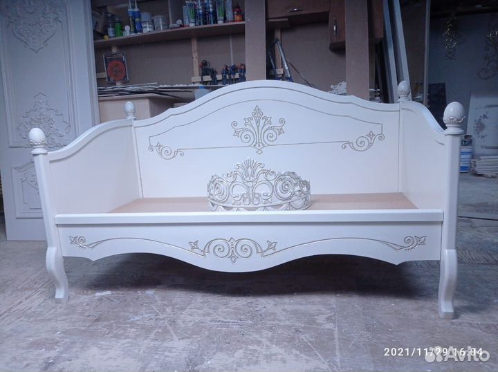 Детская кровать Принцесса с короной