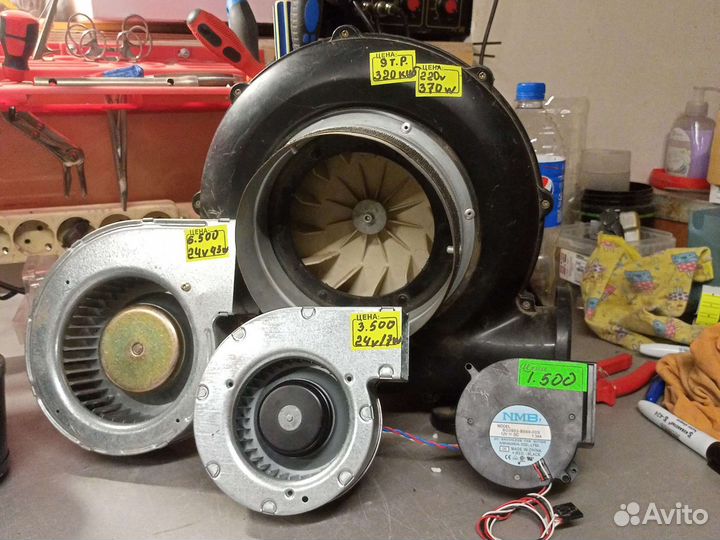 Вентилятор радиальный