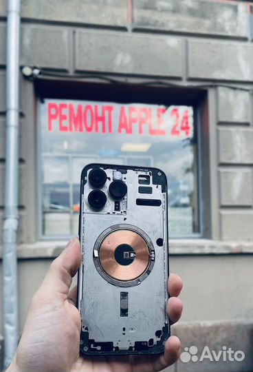 Замена задней крышки /заднего стекла айфон iPhone