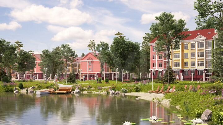 2-к. квартира, 57,9 м², 3/4 эт.