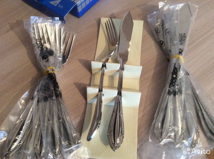 Набор столов.приборов для рыбы/6п «Сенатор»/zepter