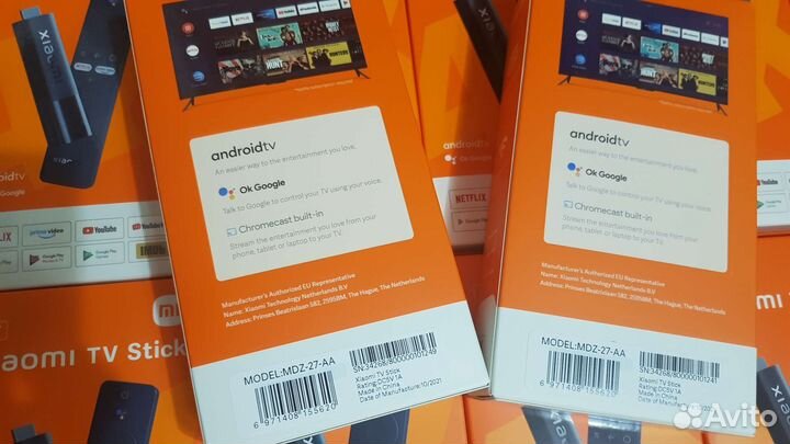 Xiaomi mi TV Stick 4K новые, пломба (2022)