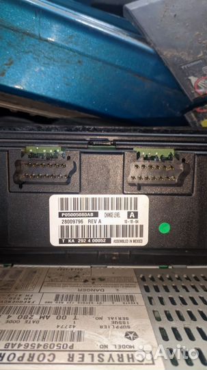 Блок управления печкой Крайслер Пацифика