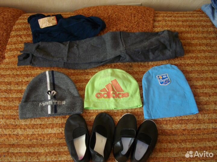 Шапки, варежки, носки, чешки и др. 98-104см