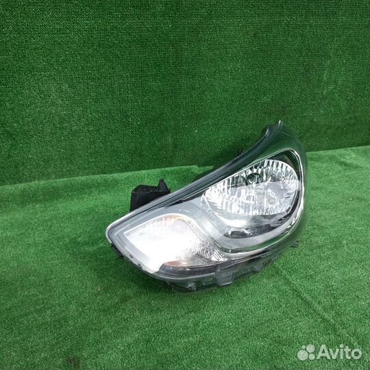 Фара передняя левая hyundai solaris 2011