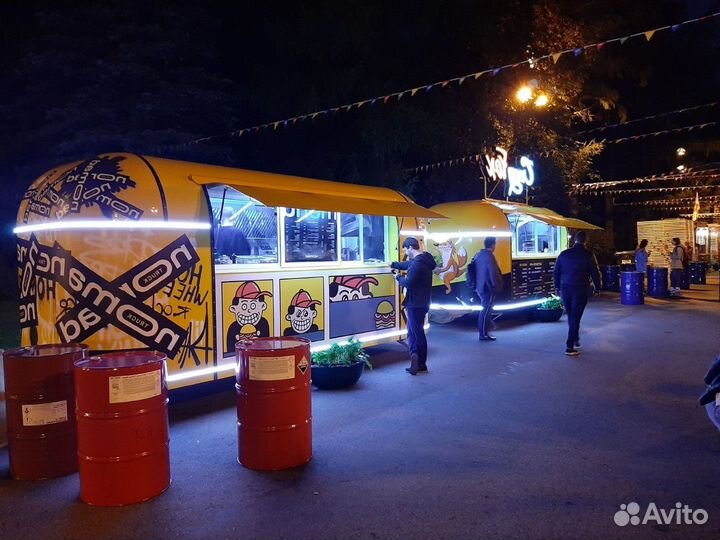 Фудтрак, автолавка, торговый прицеп купава