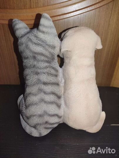 Статуэтка фигурка кошка и собака