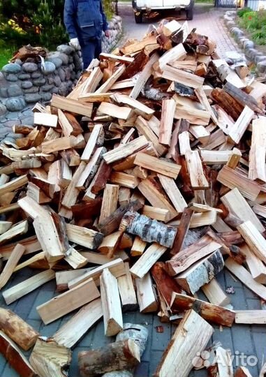 Дрова Ольха от производителя любого объема