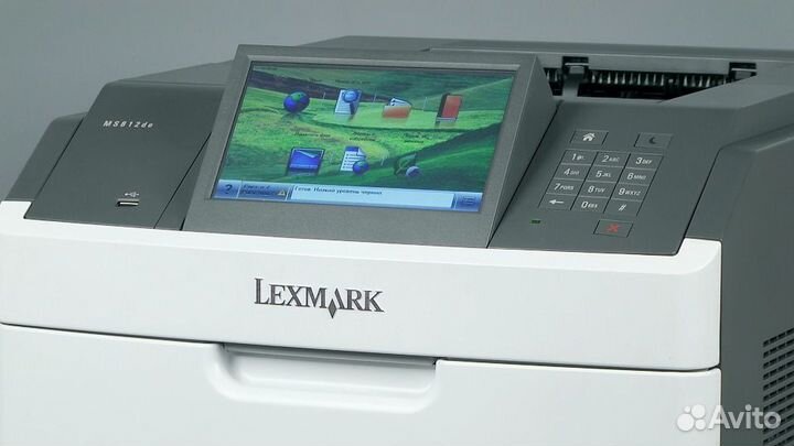 Lexmark MS812de лазерный, RJ-45, USB 2.0, Duplex
