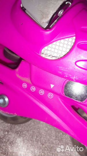 Роликовые коньки детские раздвижные