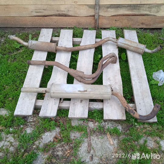 Выхлопная система ваз класика. (Карбюратор)