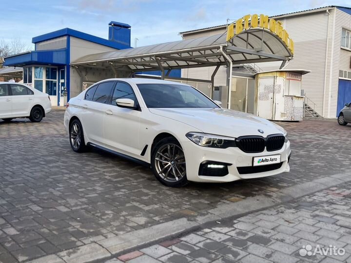 BMW 5 серия 2.0 AT, 2019, 187 000 км