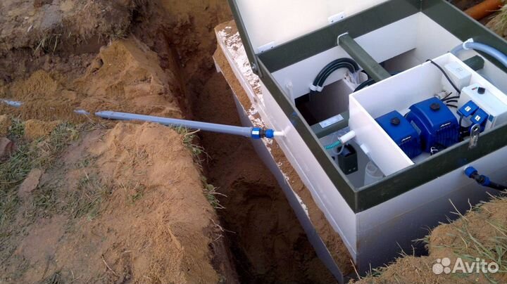 Автономная канализация под ключ. В любой грунт