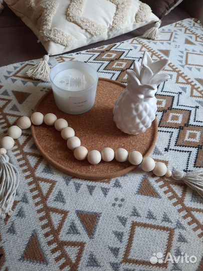 Поднос пробковый