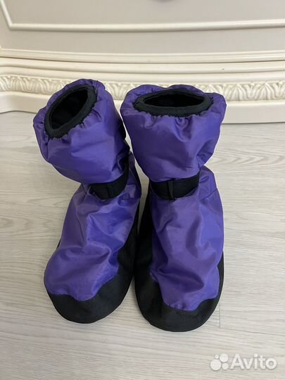 Сумка для танцев и сапожки для разогрева