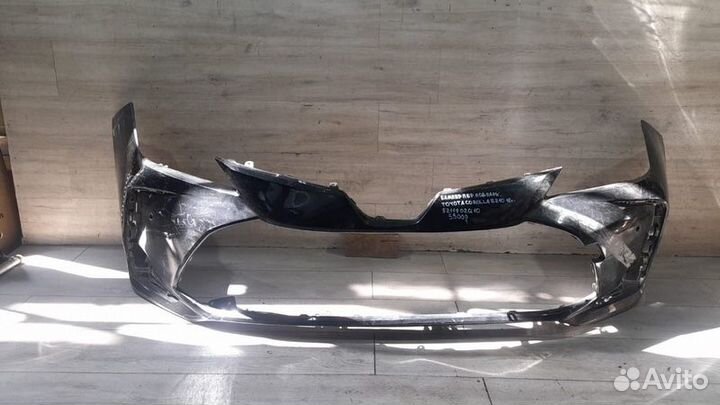 Бампер передний под парктроники Toyota Corolla