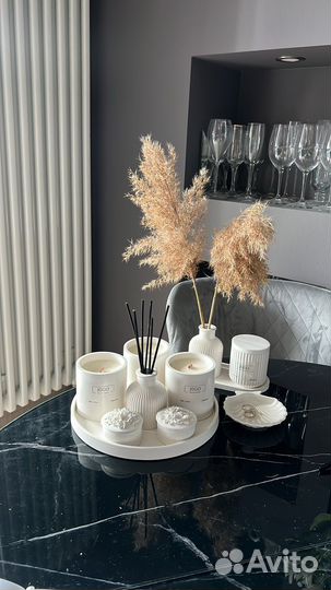 Ароматическая свеча ручной работы