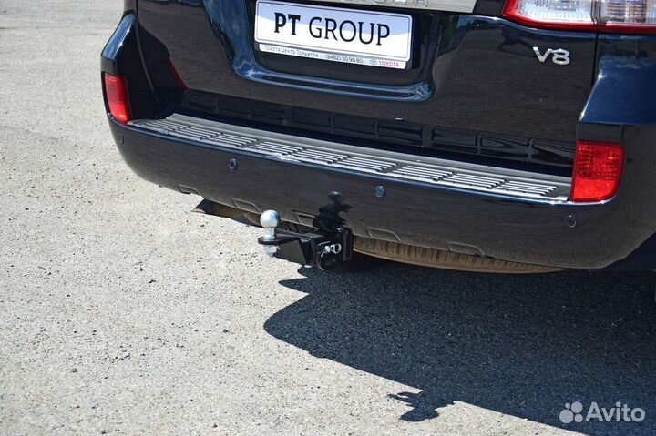 Фаркоп Toyota Land Cruiser 200 съмный квадарат