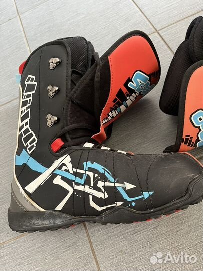 Ботинки для сноуборда 42 Black Fire