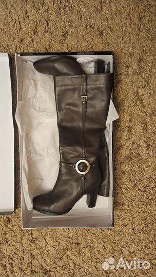 Сапоги женские натуральная кожа 40