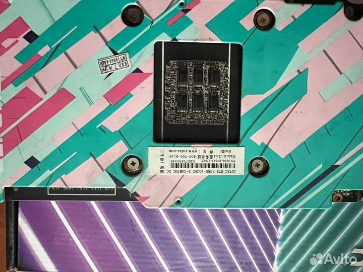 Видеокарта zotac RTX 3080 X-gaming OC 10GB