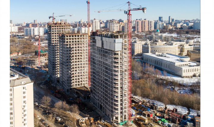 3-к. квартира, 86 м², 26/37 эт.