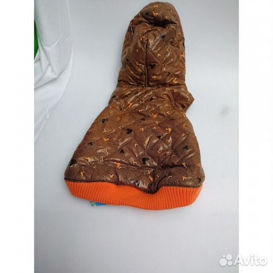 Осенне-зимняя куртка с капюшоном для питомца