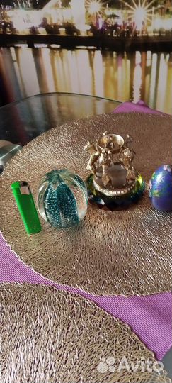 Яйцо пресс папье,Клуазоне