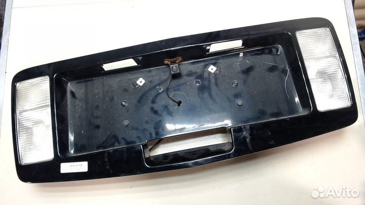 Накладка под номер Cadillac SRX, 2009