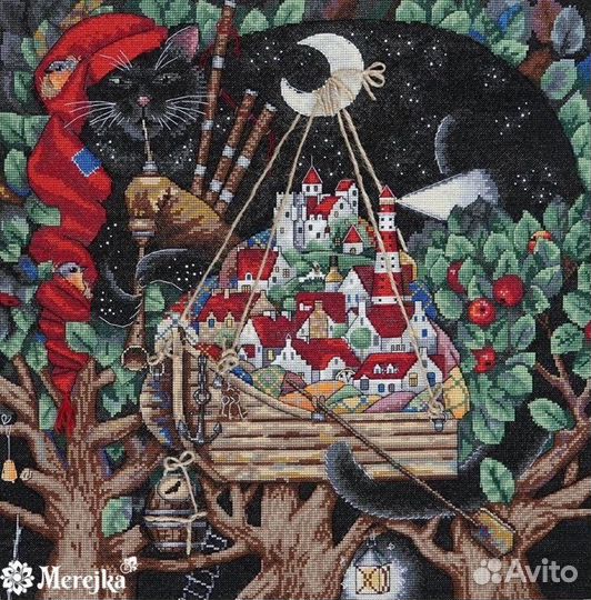 Мережка Схемы для вышивки крестом. Перенаборы