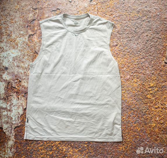 Vintage 00s Nike L Майка Center Swoosh джерси Y2K