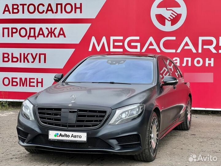 Mercedes-Benz S-класс 4.7 AT, 2014, 17 000 км