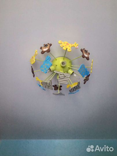 Люстра в детскую комнату