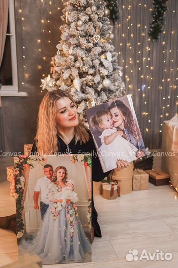 Портрет на холсте