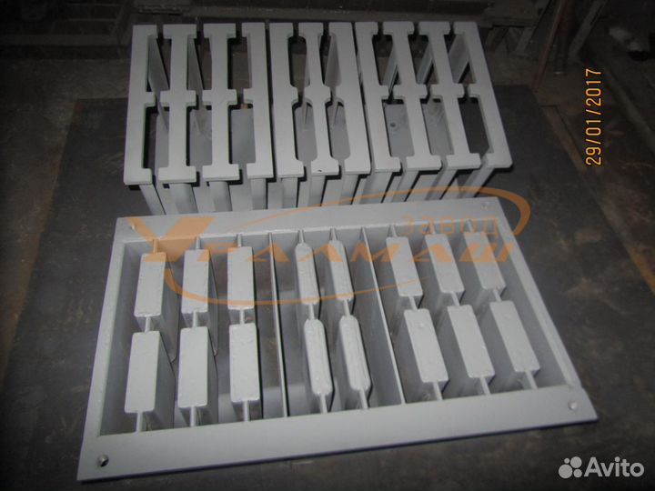 Матрицы, изготовление для стеновых блоков