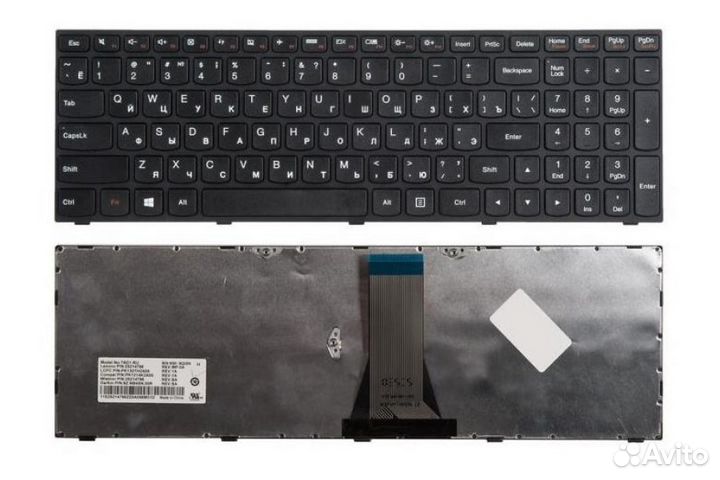 Клавиатура для ноутбука Lenovo G50 Z50 Z50-70 Z50
