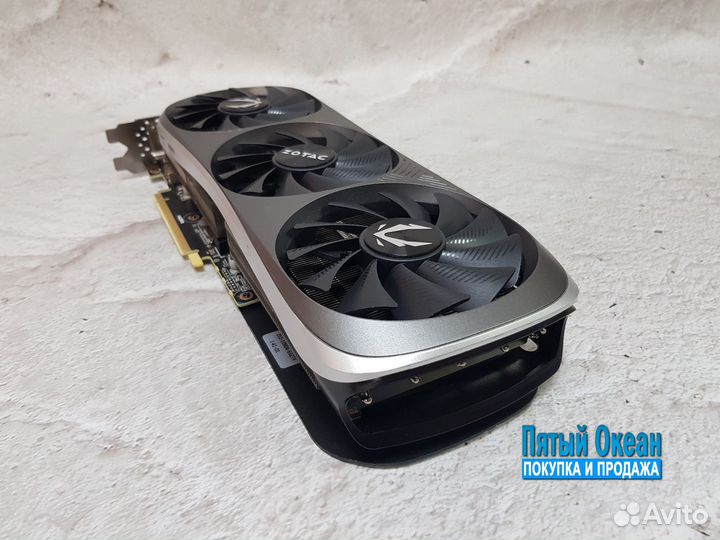 Видеокарта Zotac Gaming RTX 4070 Ti Trinity OC