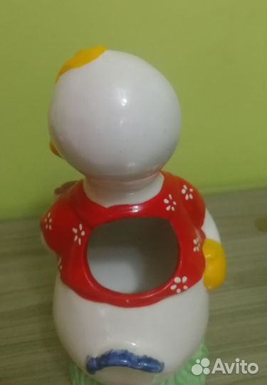 Керамическая статуэтка Уточка