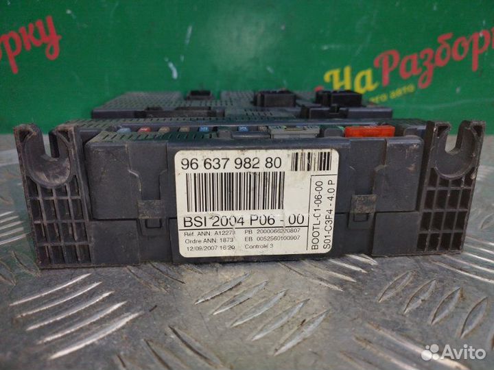 Блок комфорта Peugeot 207 хечбэк 1.6 EP6