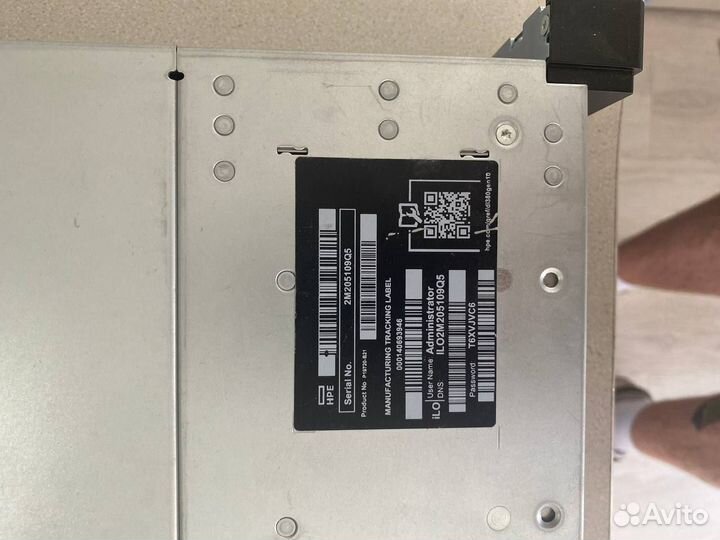 Корпус сервера HP Proliant DL380 Gen10