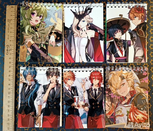 Блокнотики аниме А6