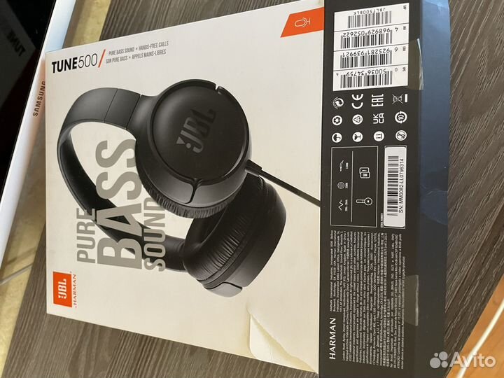 Проводные наушники jbl tune500