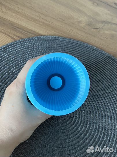 Силиконовый молд форма ваза маленькая для гипса