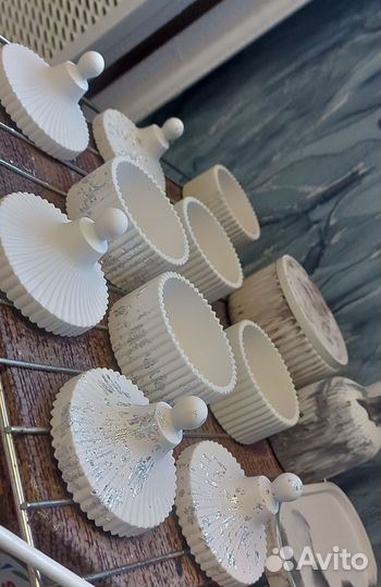 Шкатулка для украшений из гипса