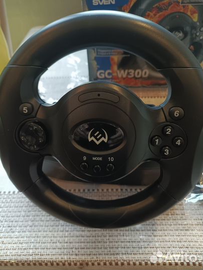 Игровой руль с педалями Sven GC-W300