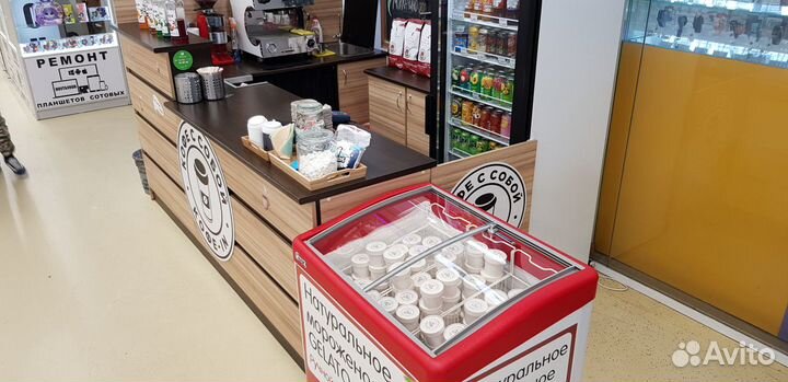 Барная стойка для Кофейного отдела и Пирожковой