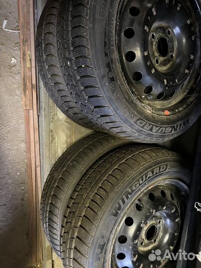Колеса в сборе r15 зимние