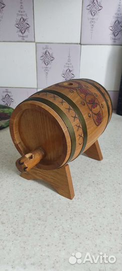 Бочонок деревянный СССР