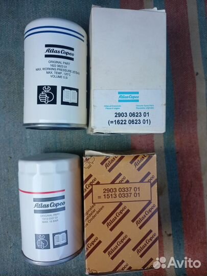 Фильтра для компрессора Atlas copco