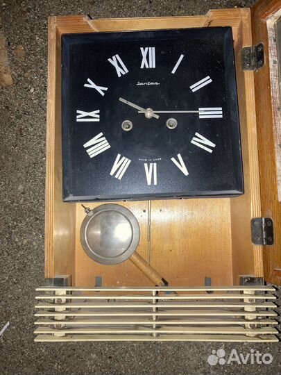 Часы янтарь made IN ussr